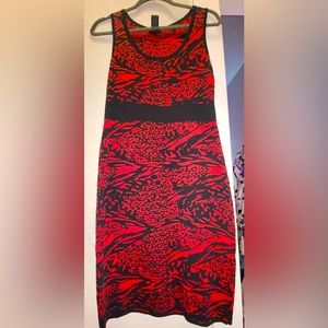 Grace Knit Summer Sleeveless Body Con mini Sweater Dress small but fits medium.